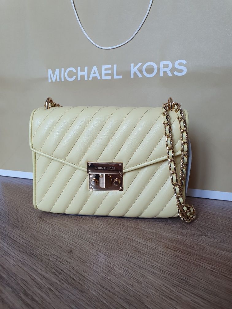 Сумка Michael Kors Rose vegan faux medium