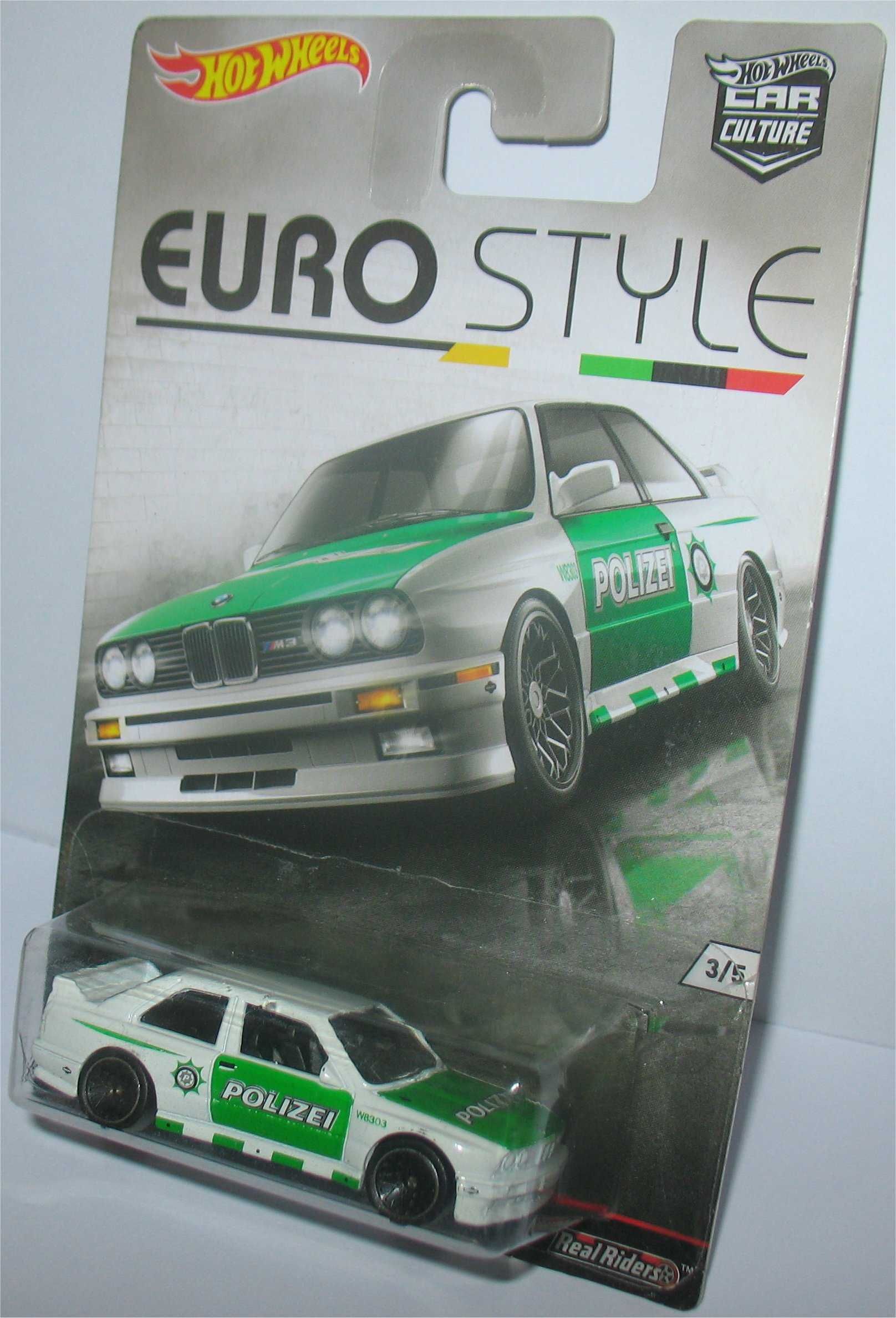 Hot Wheels - 92 BMW M3 - Polizei - Euro Style (2016)