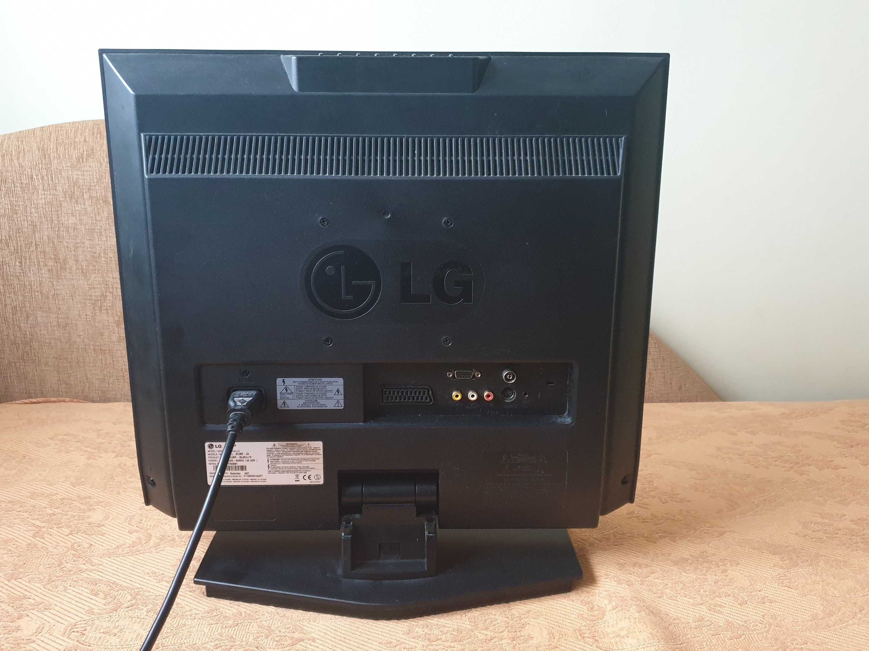 20" TV Monitor - sprawny  LG 20LS5R - EURO CHINCH VGA GŁOŚNIKI