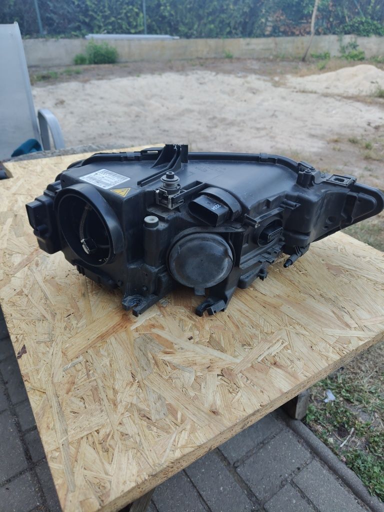 LAMPA Lewa Bi XENON LED Skrętna - AUDI A4 B8 LIFT 12-15