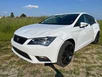 Uszkodzony Seat Leon 2.0 TDI. Silnik CRMB. Kod lakieru LS9R.