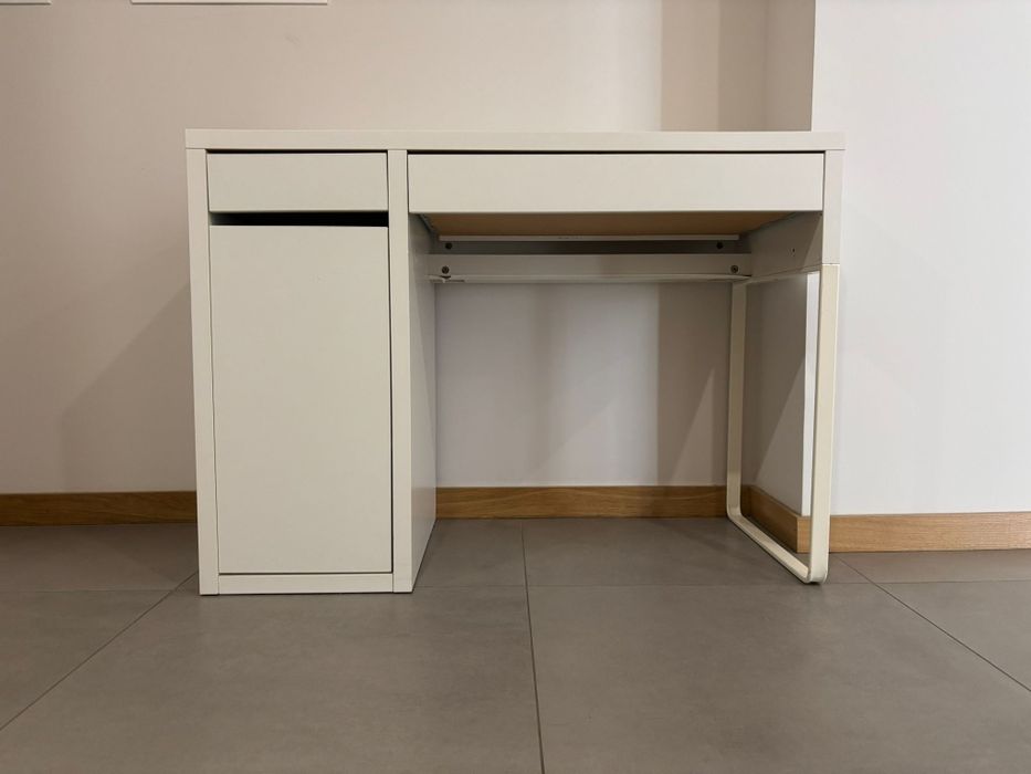 Secretária branca com arrumação | IKEA Micke