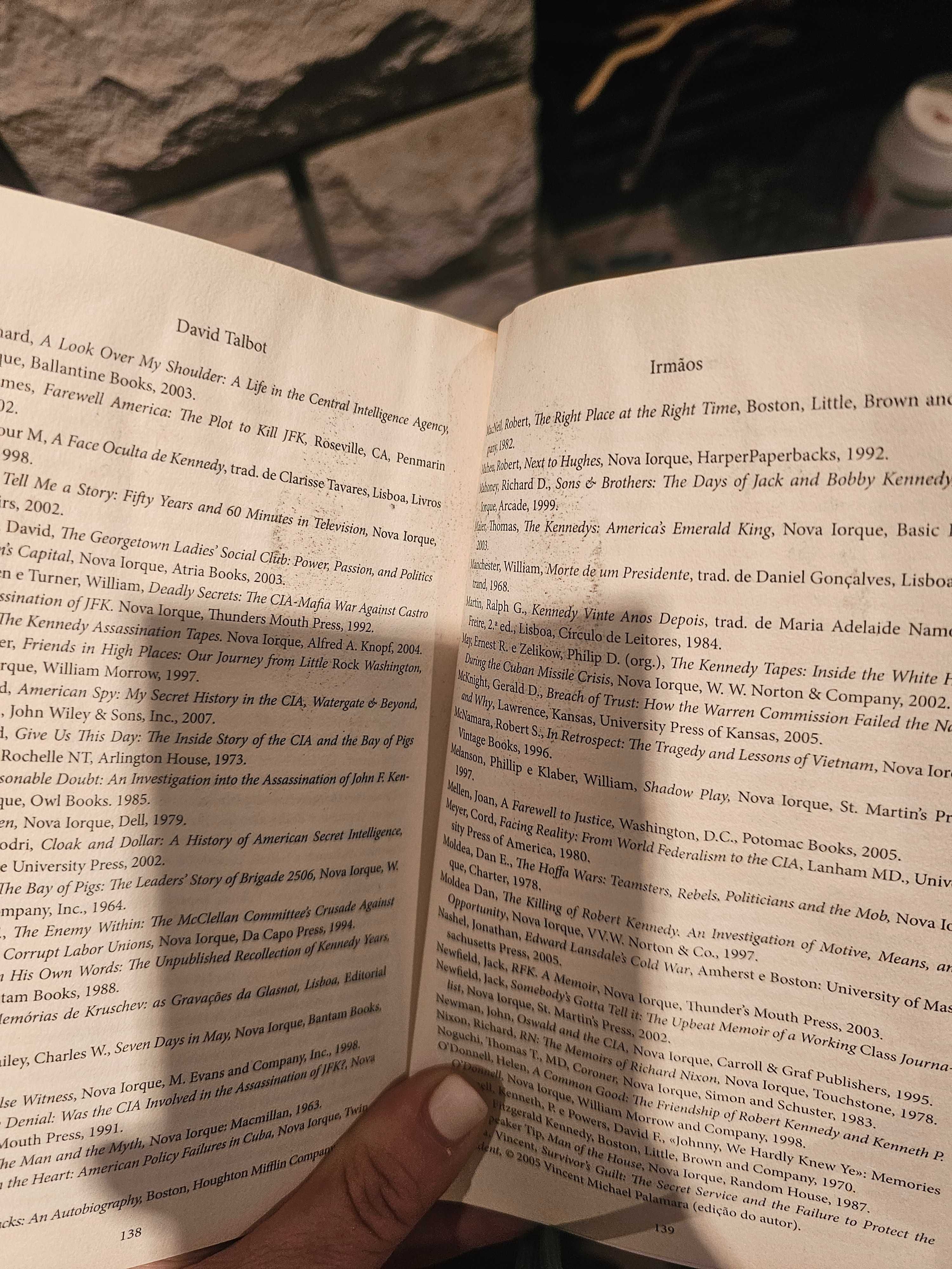4 livros Irmãos Kennedy