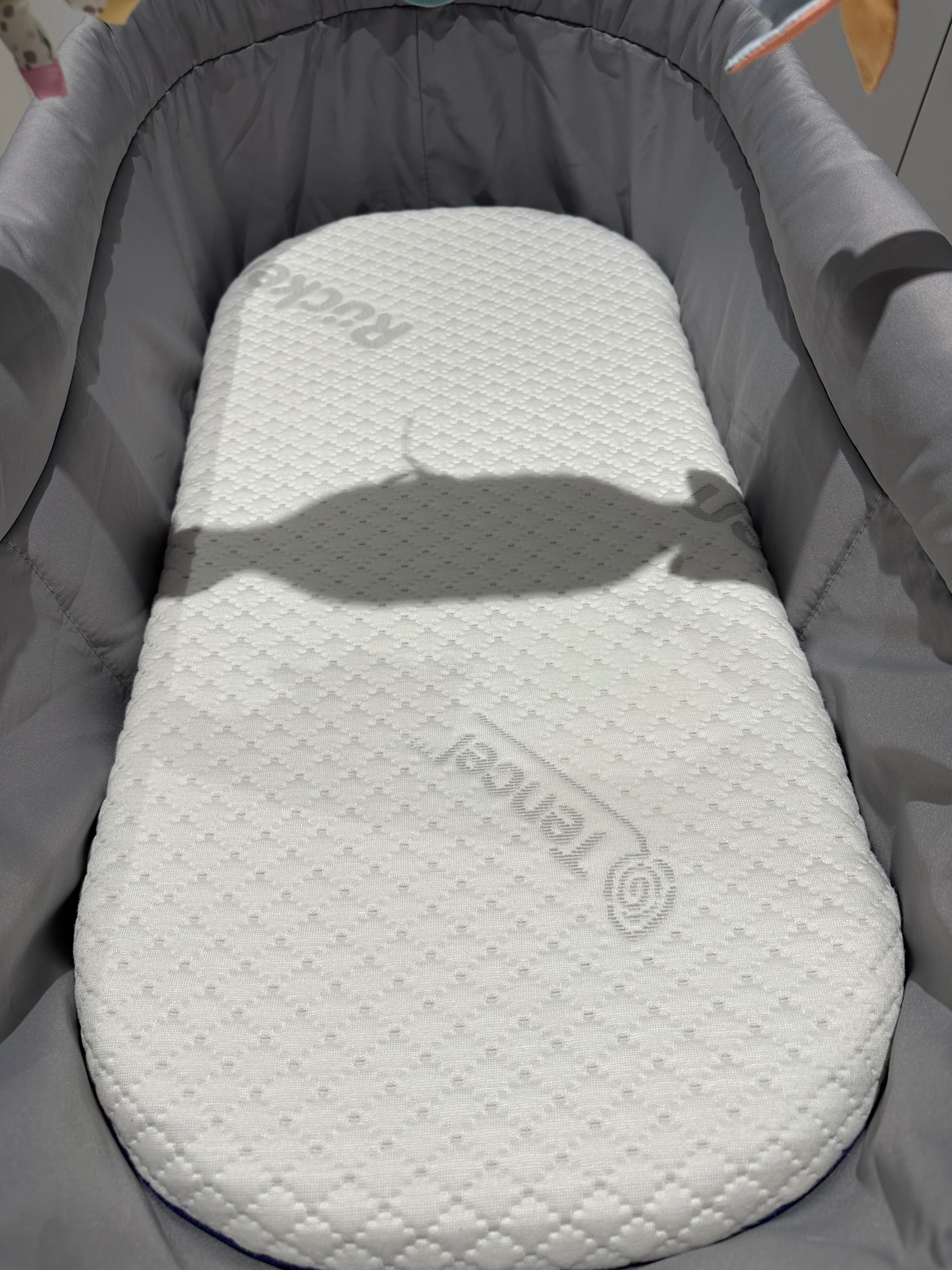 Chicco baby hug 4w1 kołyska leżaczek szary + materac rucken GWARANCJA