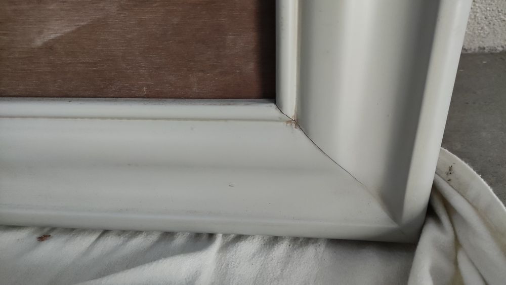 Moldura Lacada Cinza Velho