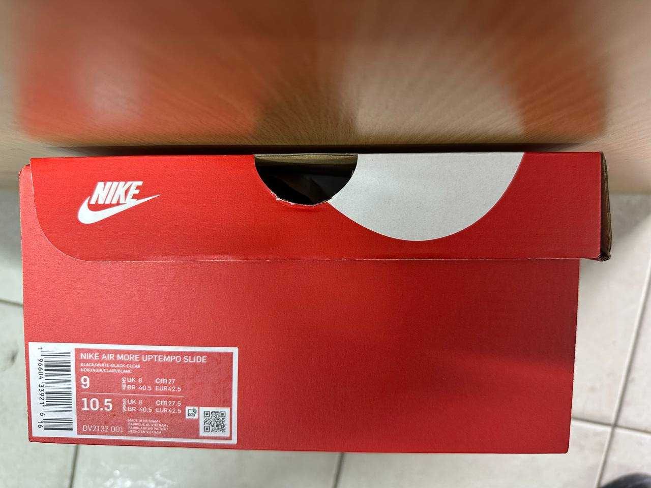 Сланцы Nike Air More Uptempo Slide (DV2132-001) оригинал
