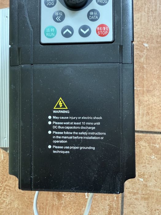 YINGSHIDA AE200 - частотный преобразователь 4Квт 380В инвертор