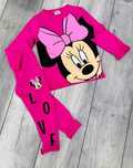Komplet dres dla dziewczynki legginsy myszka minnie 122/128
