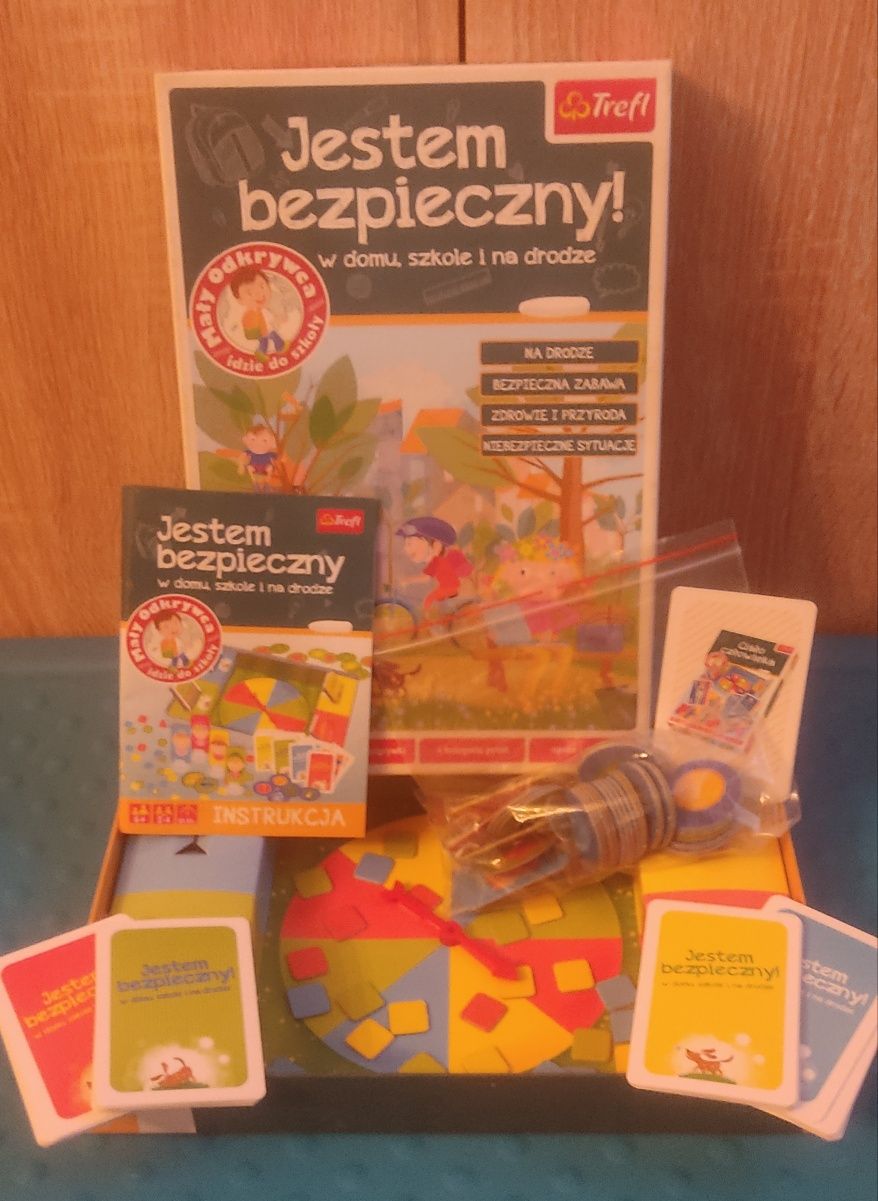 Gra - Jestem bezpieczny ! W domu, szkole i na drodze
