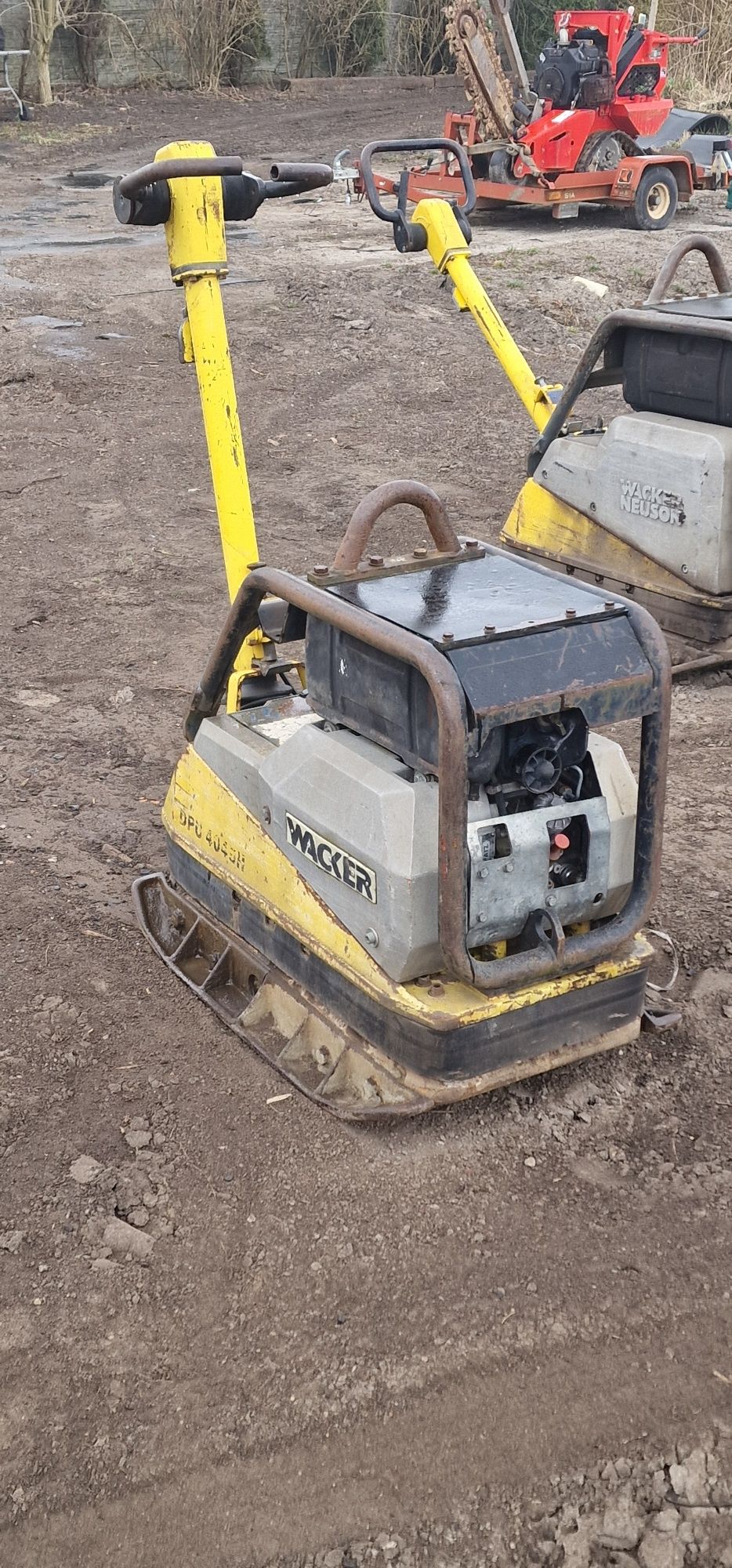 RATY!!! Zagęszczarka dpu6055 wacker 500kg  (ammann,weber,Husqvarna,atl