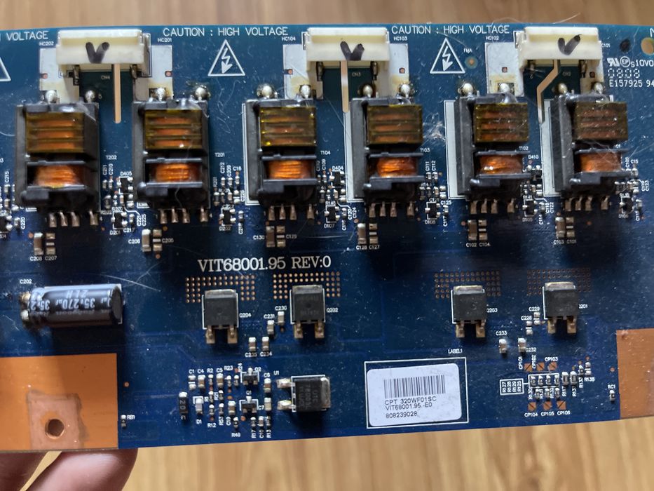 Детали телевизора LG samsung V71A00026700 VIT68001.95 rev:0