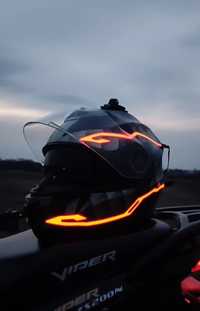Led-лента подсветка на шлем, подсветка на мотоцикл, мотошлем