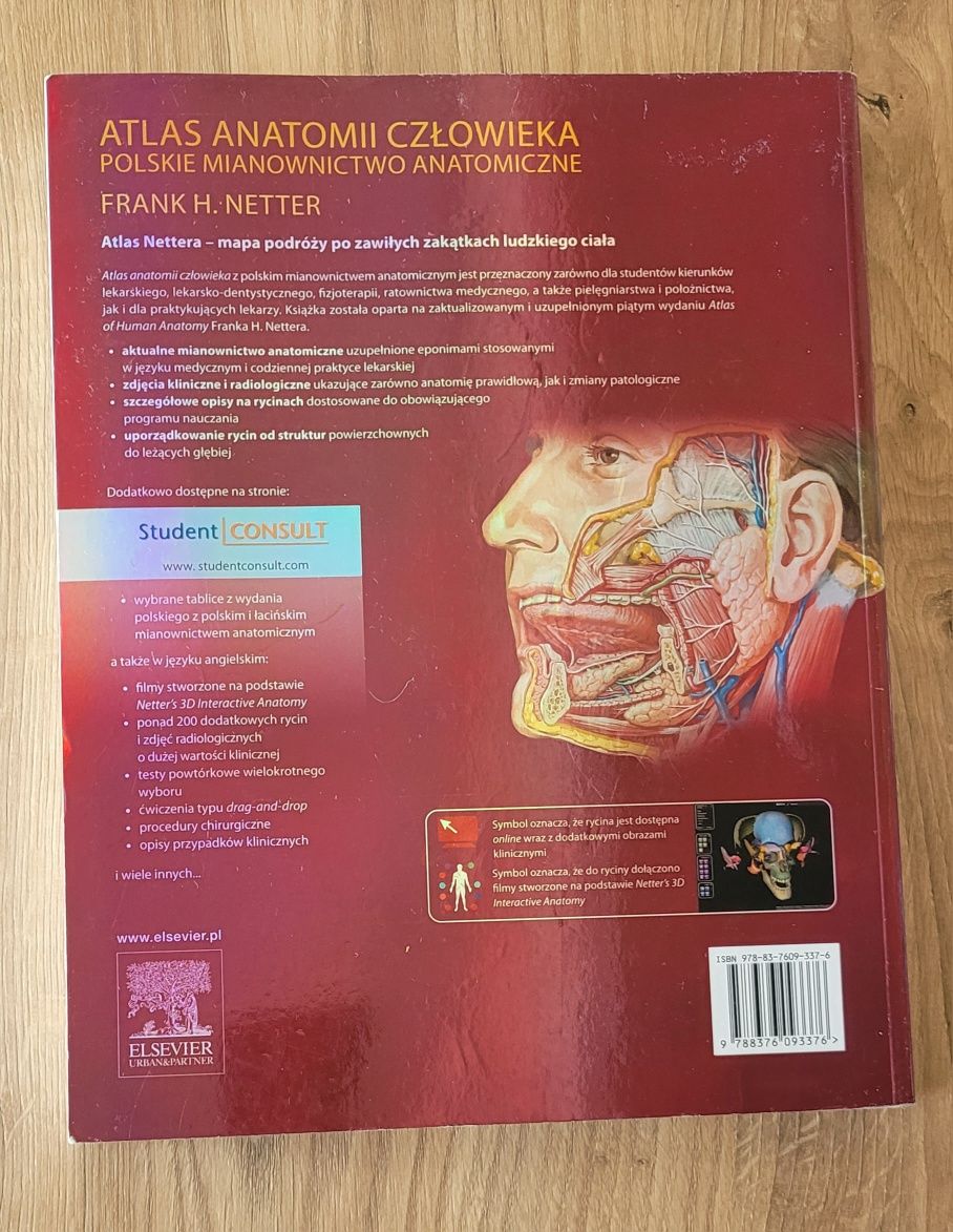 Atlas anatomii człowieka Netter