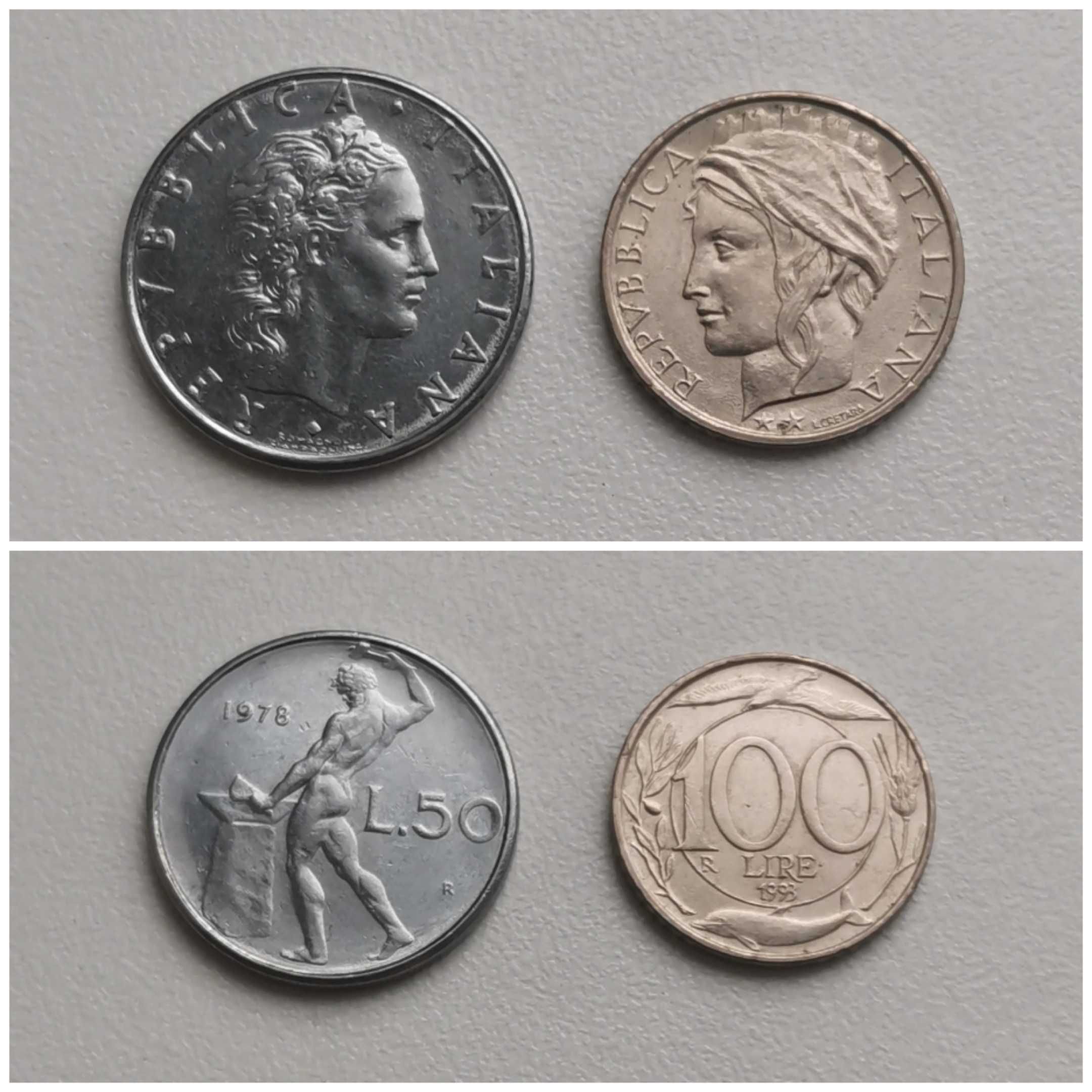 Монеты Франции, Швейцарии, Италии, Греции