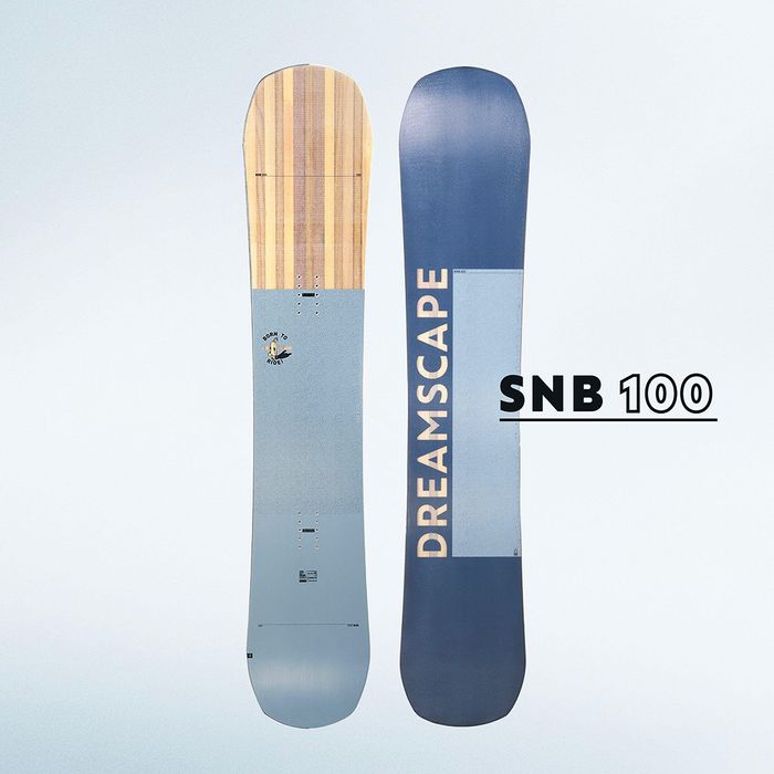 Prancha de Snowboard All Mountain e Freestyle Homem - SNB 100