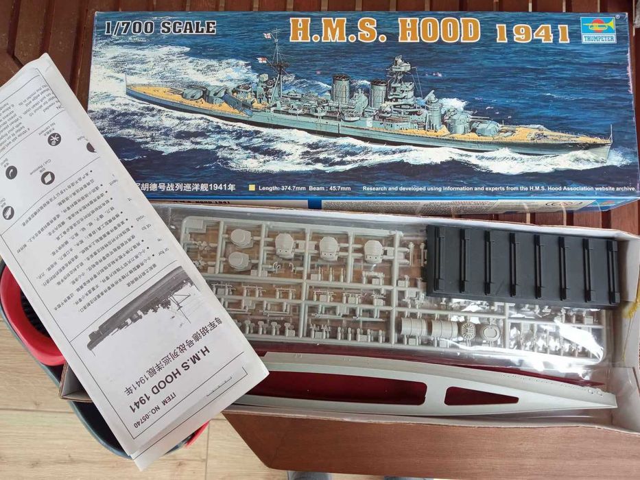 Modele do sklejania: okręty 1:350 1:700 1:400