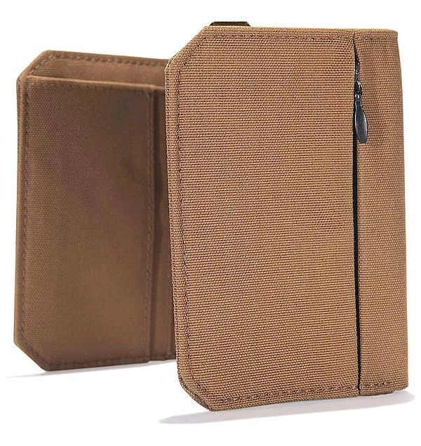Portfel Carhartt Nylon Duck Trifold Wallet CARHARTT BROWN
