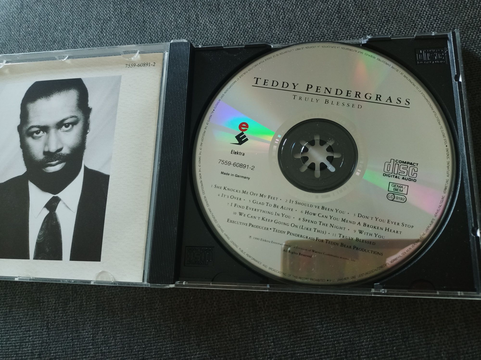 Teddy Pendergrass - Truly Blessed (CD, Album)(nm)