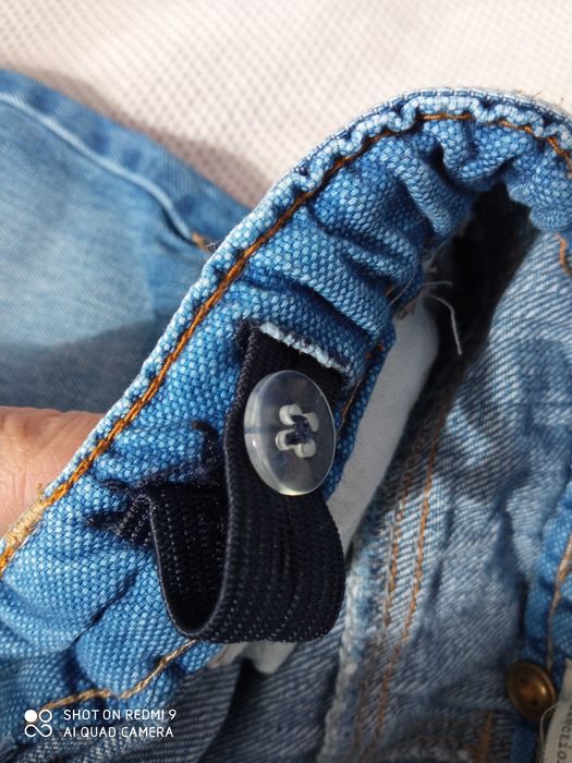 Komplet dziecięcy/ chłopięcy Zara - koszula i dżinsy (rozmiar 74)