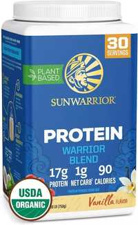Sunwarrior, Warrior Blend Protein, Органічний Протеїн,750 г.30 порцій.