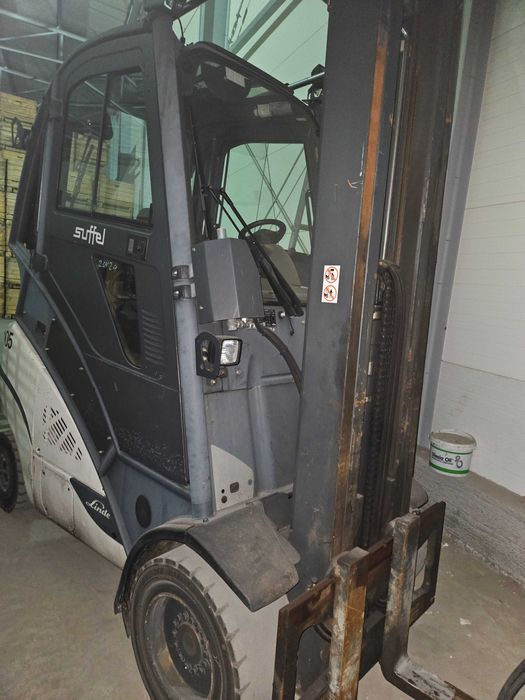 linde h25d pełna kabina mały przebieg