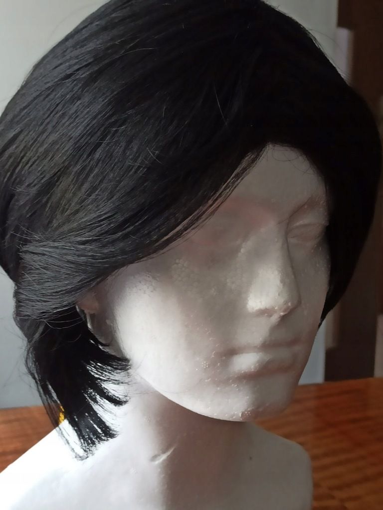 Nadia Bob Peruka Krótka Gęsta Czarna Brunetka