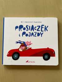 Książka Prosiaczek i pojazdy - dla małego fana aut