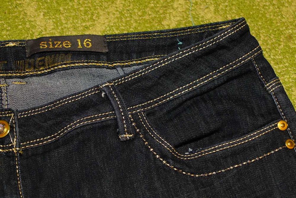 женские бриджи  темно синий размер 16