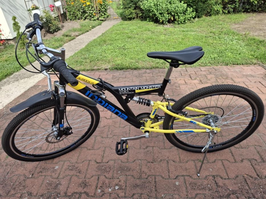Rower INDIANA X-Rock 1.6 26” czarno-żółty 2020