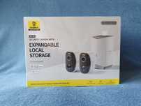 Nowy Zestaw Monitoring Baseus N1 Outdoor Security Camera 2K IP67 ŁÓDŹ