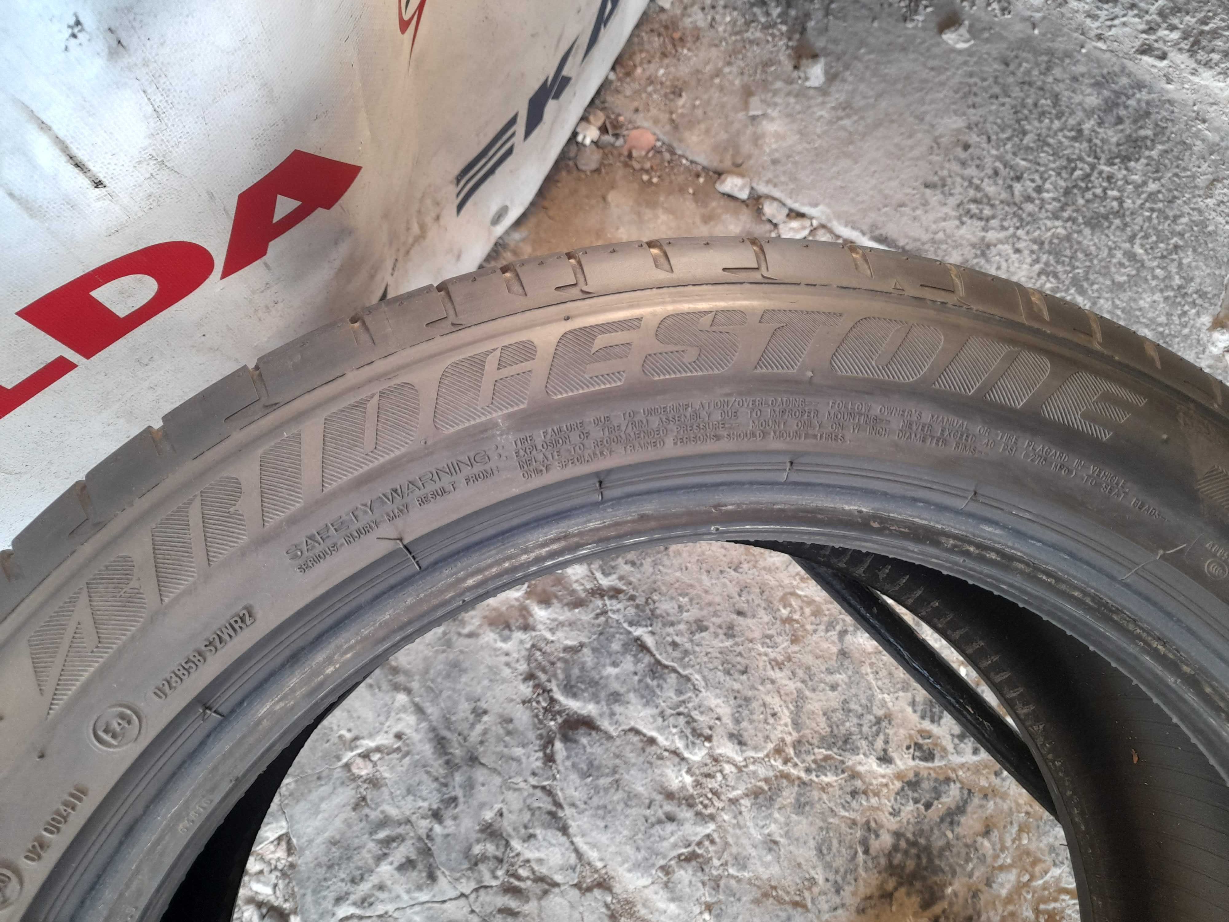 Літні шини 225/50 R17 Bridgestone potenza S001 (RFT)