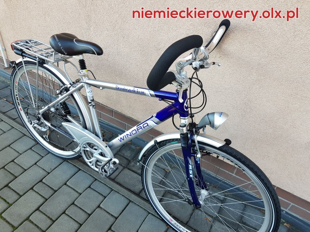 Rower męski trekkingowy WINORA koła 28 ALUMINIUM SHIMANO NEXAVE  alu