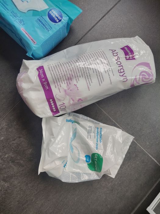 Nowe podkłady higieniczne poporodowe 20 szt