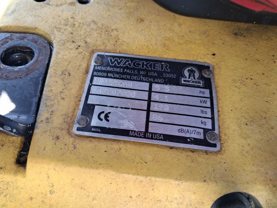 Zagęszczarka Wacker WP1550AW Ubijarka Płyta wibracyjna 86kg Polecam