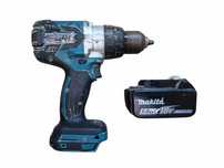 Wkrętarka z udarem Makita DHP481 + aku 5Ah 18V