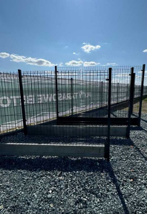 Panel ogrodzeniowy 2D 3D komplet słupek  podmurówka tanio+transport