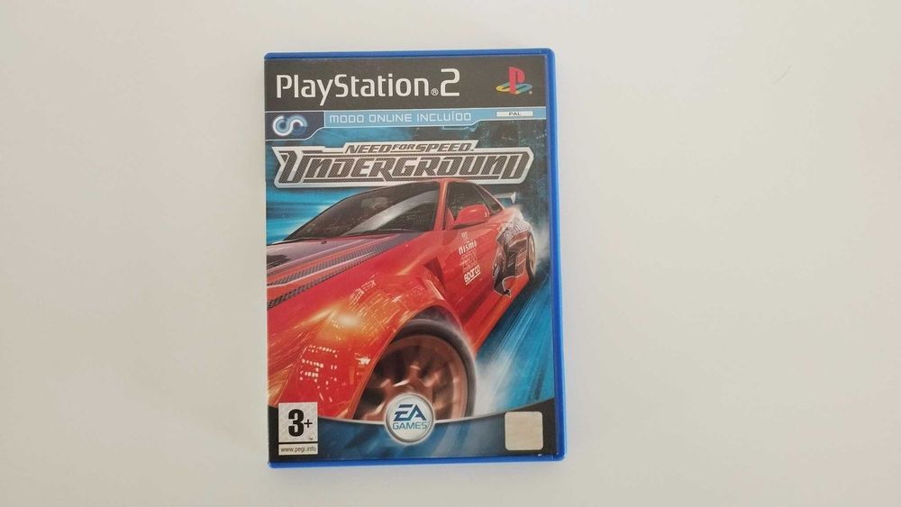 PS2 - Need For Speed Underground - Completo com Manuais