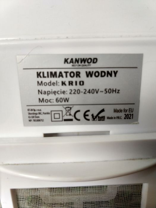 Klimator firmy kanwod