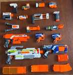Oryginalne półautomatyczne wyrzutnie Nerf N-Strike w super cenie