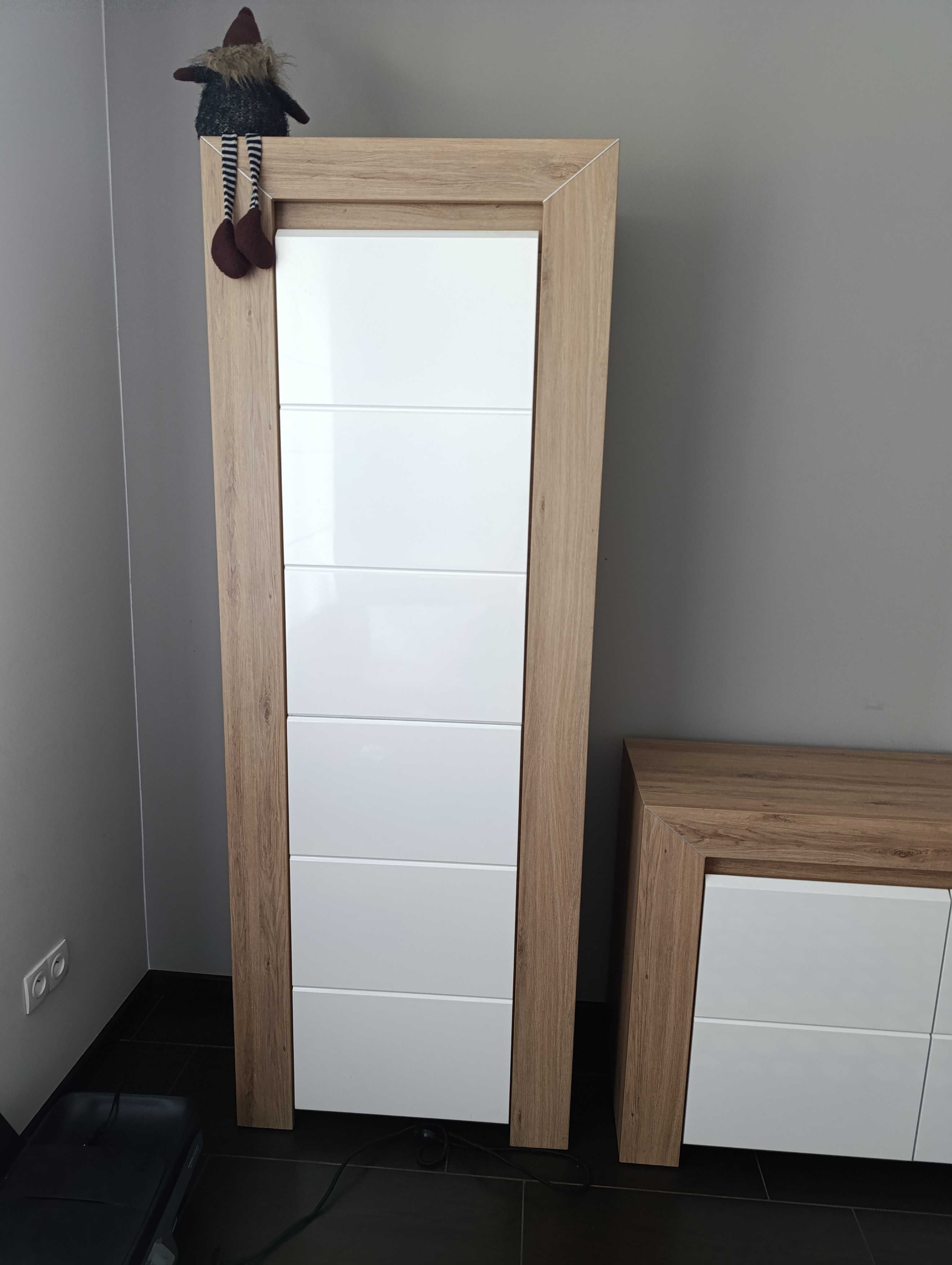 Komoda i pół szafy Meble Oslo