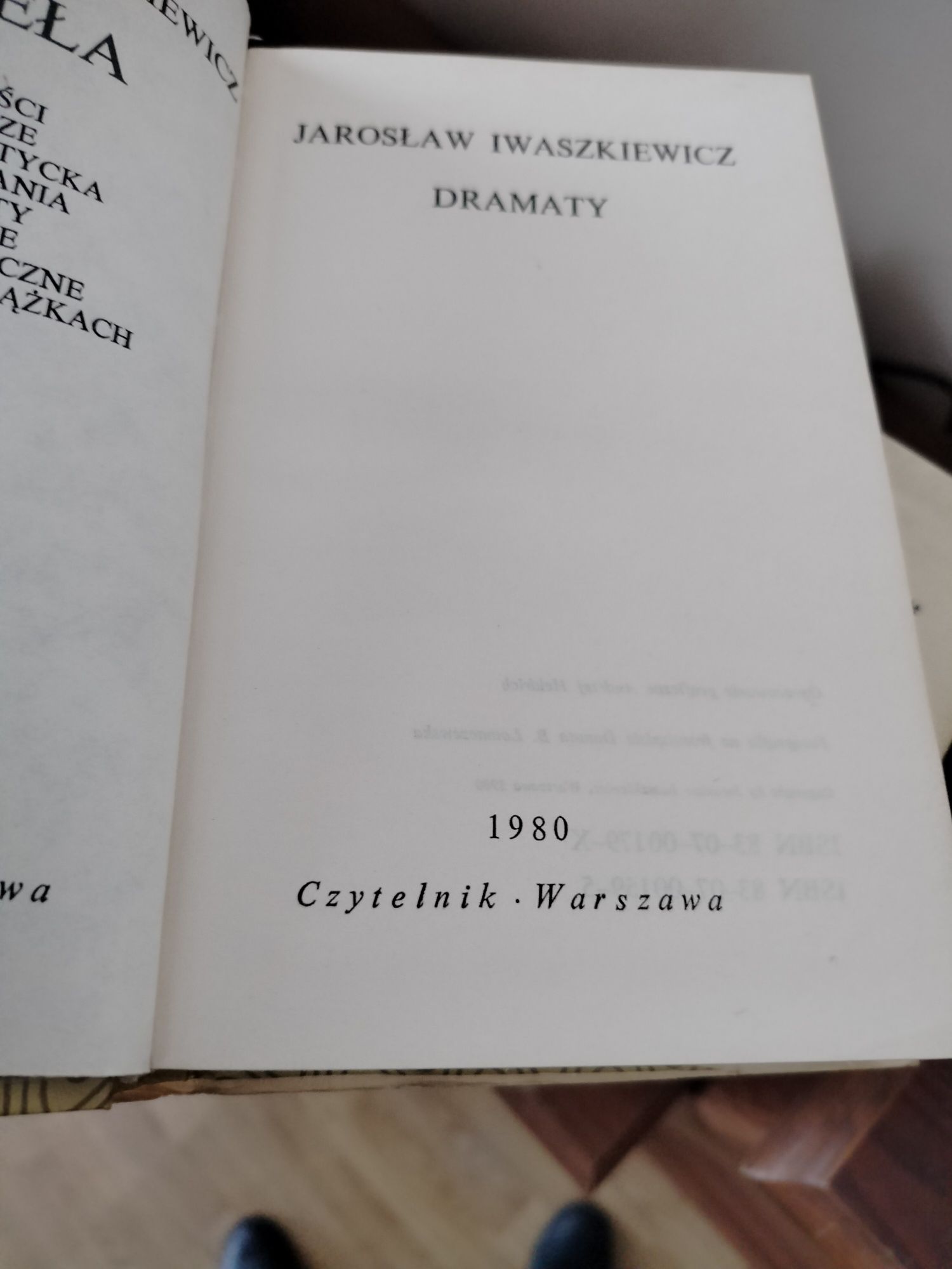Książki Iwaszkiewicz