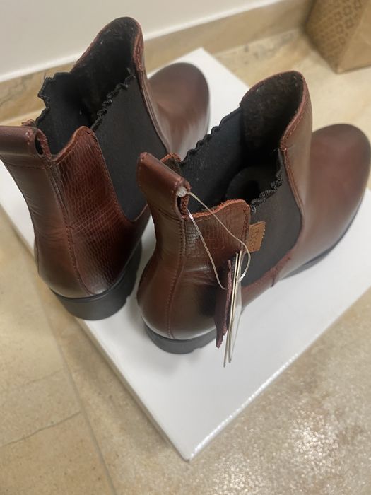 Nowe kozaki skórzane Lasocki - roz.37