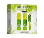 Wellness w zestawie szampon odżywka + szczotka