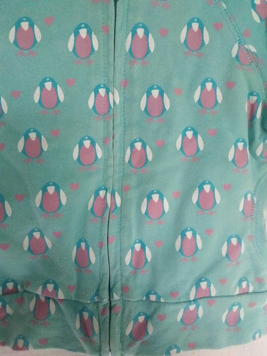 Bluza z kapturem Next 74 cm 6-9 m dziewczynka