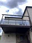 Taras balkon schody zewnętrzne