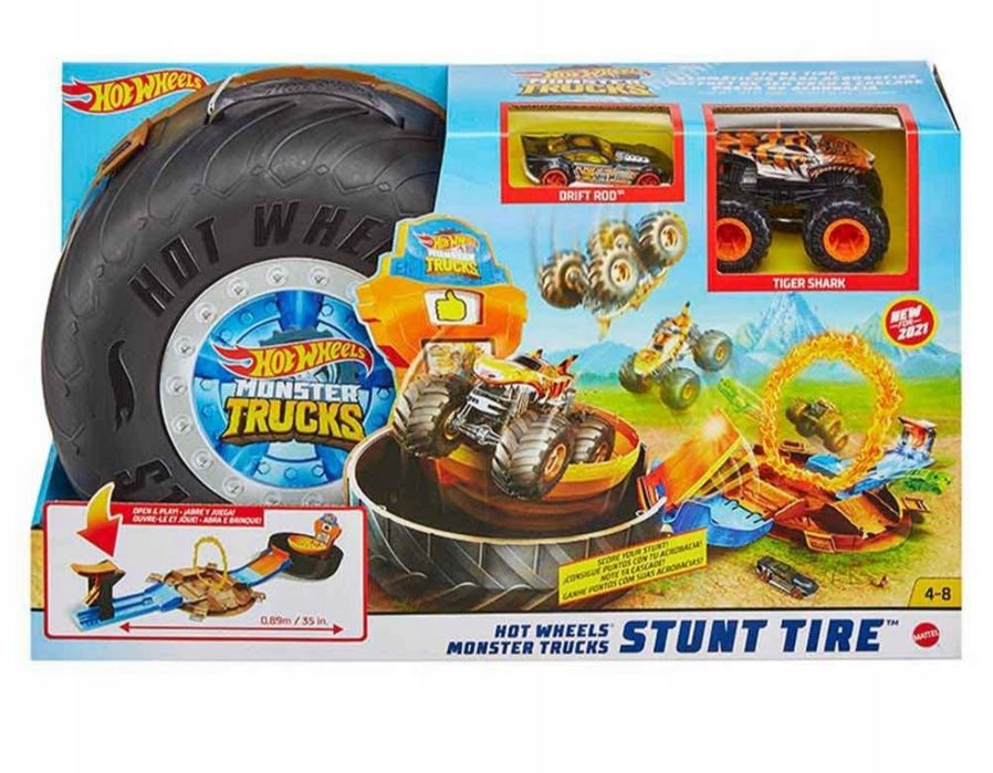 Hot wheels zestaw opona nowy