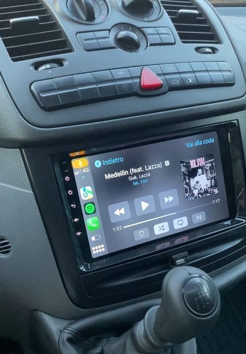 Radio nawigacja Mercedes W169 W245 B200 W906 Sprinter 4GB Android