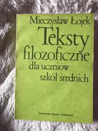 Teksty filozoficzne dla uczniów szkół średnich