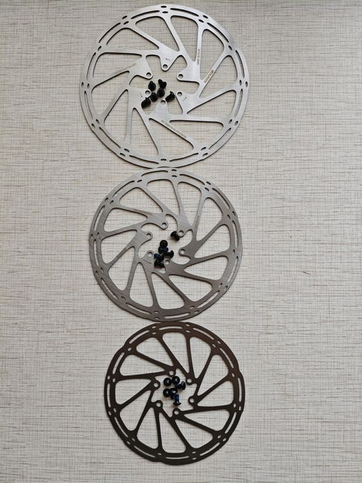 Ротори вело AVID Shimano 140/160 /180/203 каліпери адаптери від 100 гр