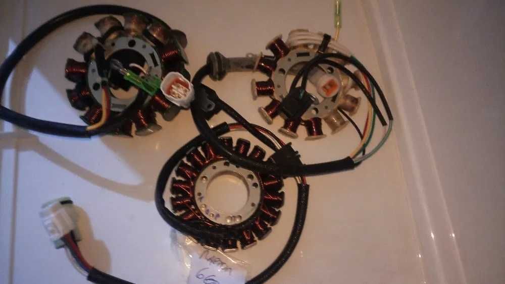 eletrica NOVA stator yamaha raptor 660 e 700 banshee 350 warrior